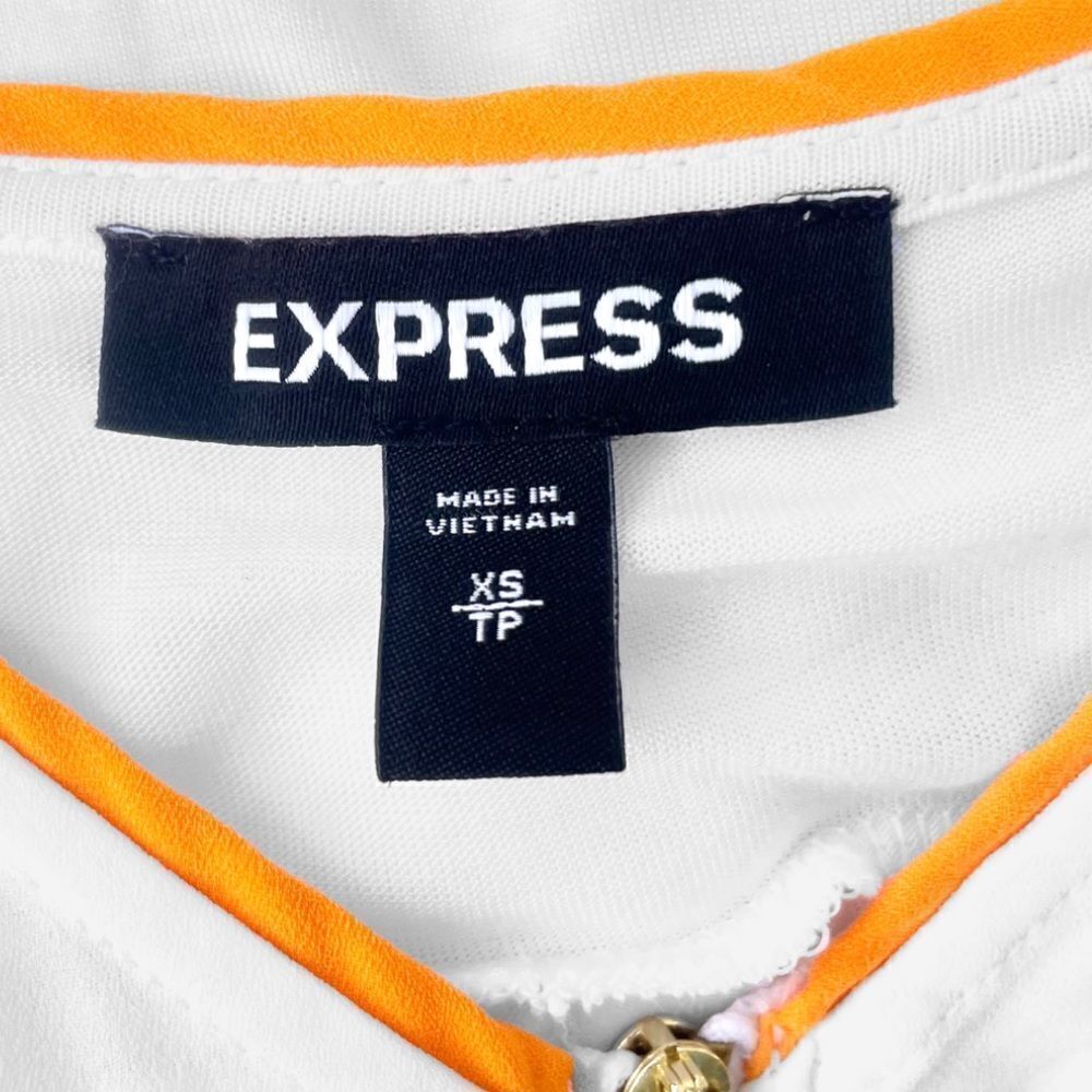 Express Colorful Neon Trim Tank - Picture 8 of 9